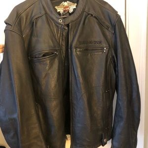 Harley-Davidson leather motorcycle jacket